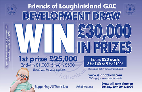 Friends of Loughinisland Big Island Prize Draw
